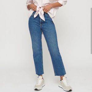 Dynamite Gisele Straight Ultra High Waist Jeans